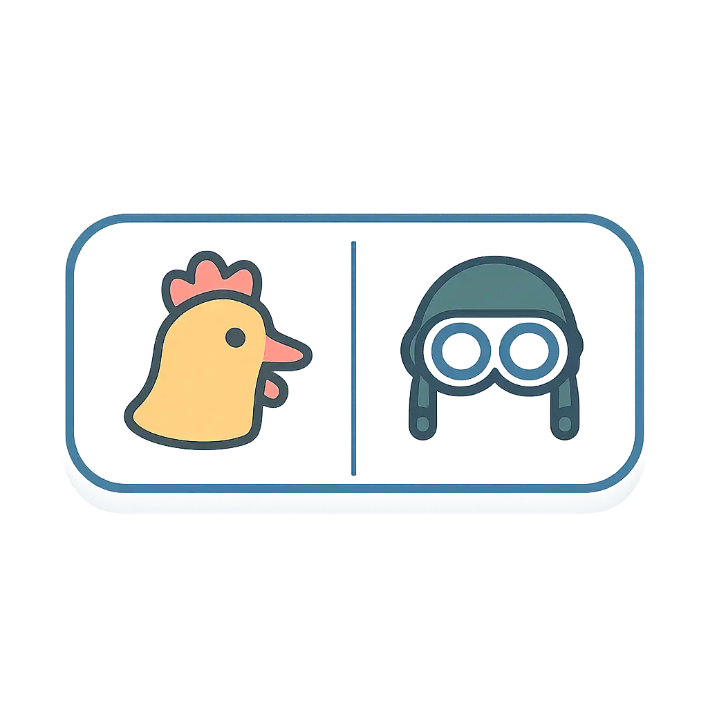 Close-up of button or form field for chicken road vs aviator, Chicken Road Game