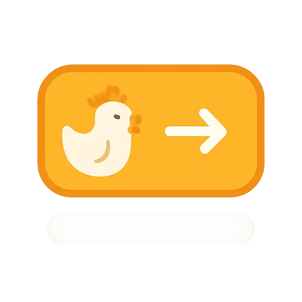 Close-up of button or form field for chicken road hack, Chicken Road Game