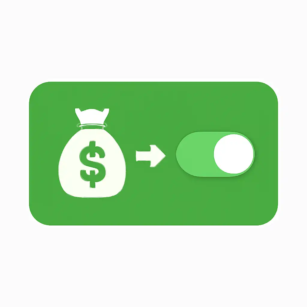 Close-up of button or form field for auto cashout, Chicken Road Game